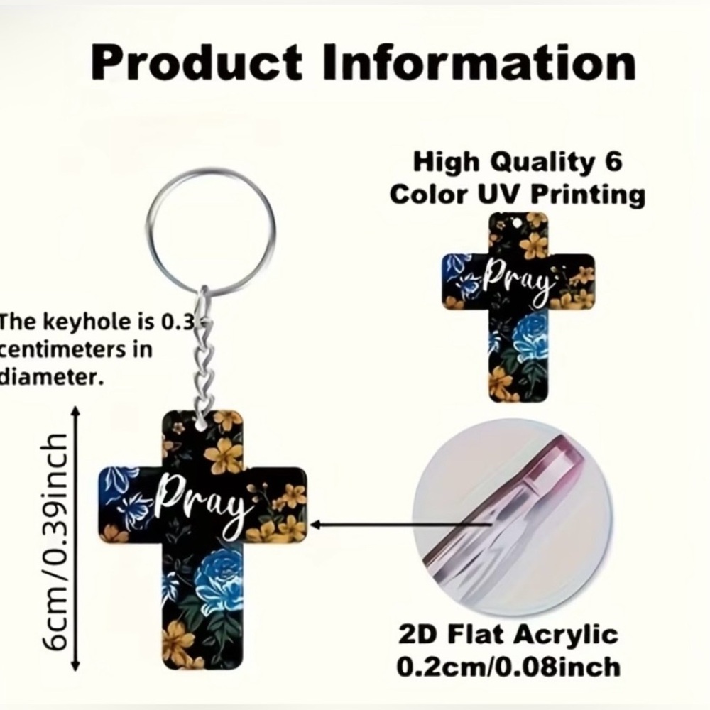 Giveaway: Random Cross Keychain Giveaway (1 random keychain) - Picture 3 of 3